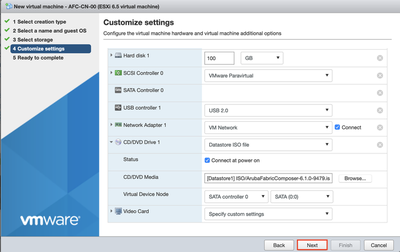 VM Settings