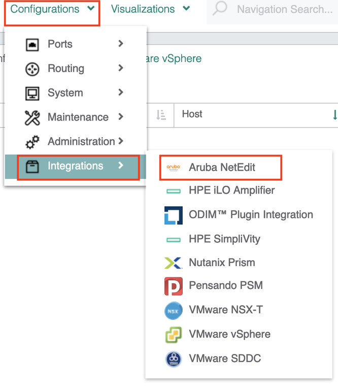 Netedit AFC Integration with Aruba NetEdit | networkrunt