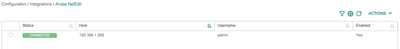 NetEdit Integration Status