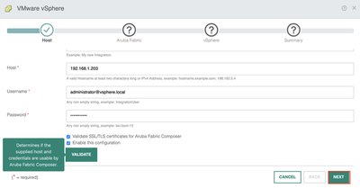 VMware Validation